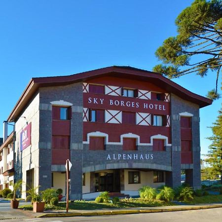 Apart-Hotel Em Gramado, Padrao 4 Estrelas, No Centro ภายนอก รูปภาพ