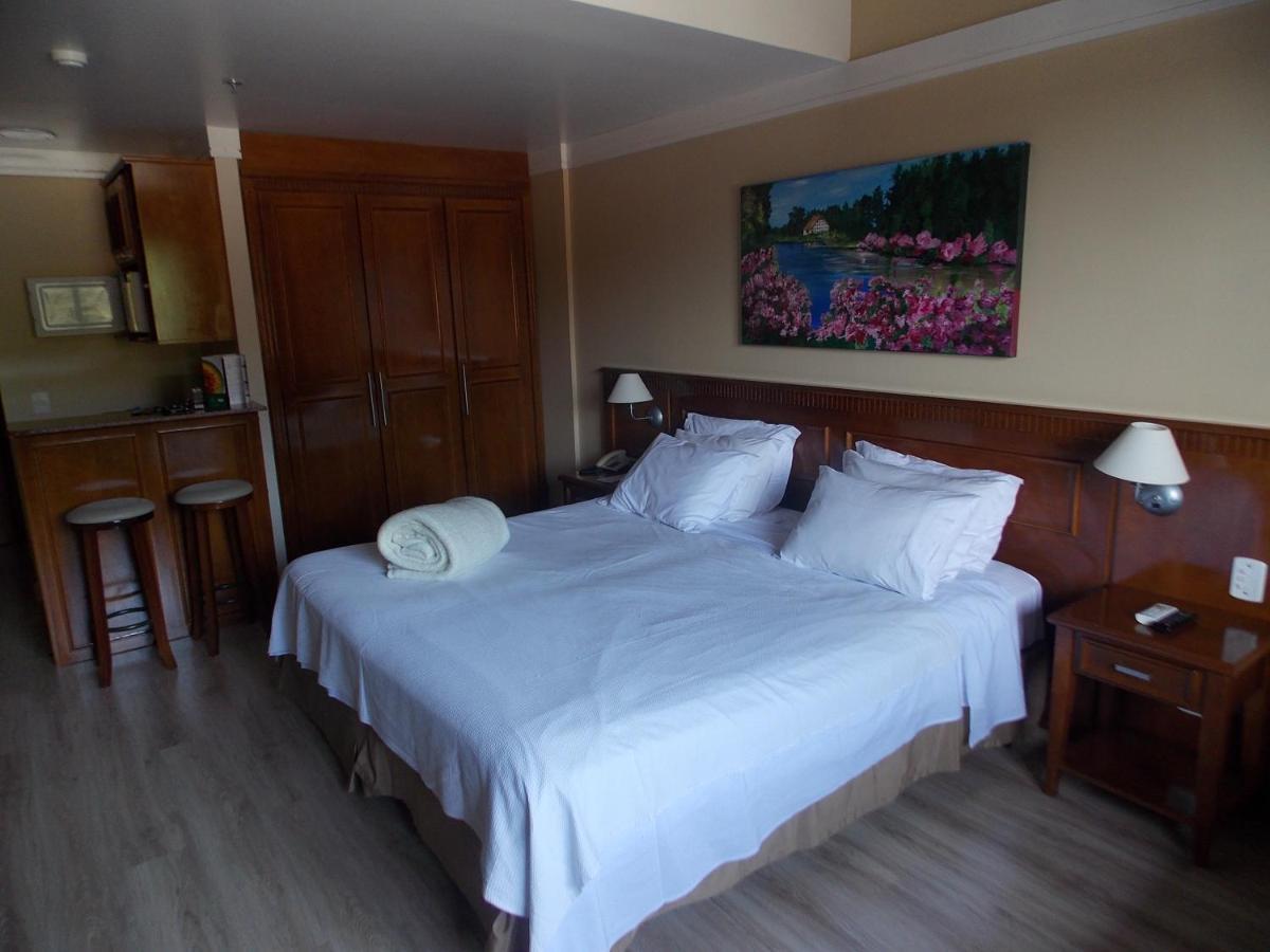 Apart-Hotel Em Gramado, Padrao 4 Estrelas, No Centro ภายนอก รูปภาพ