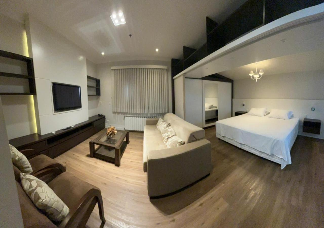 Apart-Hotel Em Gramado, Padrao 4 Estrelas, No Centro ภายนอก รูปภาพ